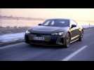 Audi RS e-tron GT Tactical Green Driving Video