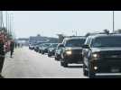 Motorcade transports Pope Francis from airport - Label : AFPTV - First images - Category : News