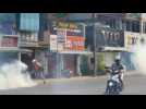 Myanmar security forces fire tear gas at protesters in Dawei