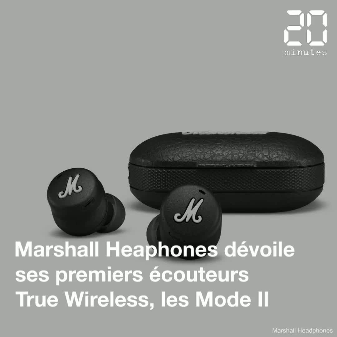 Marshall dévoile les Mode II : les premiers écouteurs intra