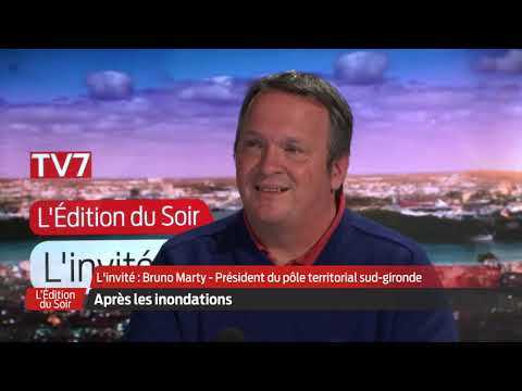 L'Édition du Soir | L'invité | Bruno Marty - Président du pôle territorial sud-Gironde