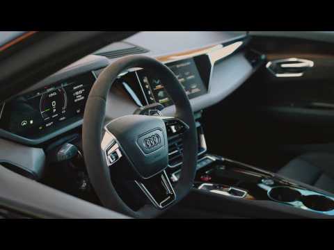 Audi e-tron GT Interior Design in Kemora gray