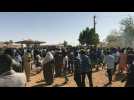 Nigerien opposition supporters protest with election results imminent