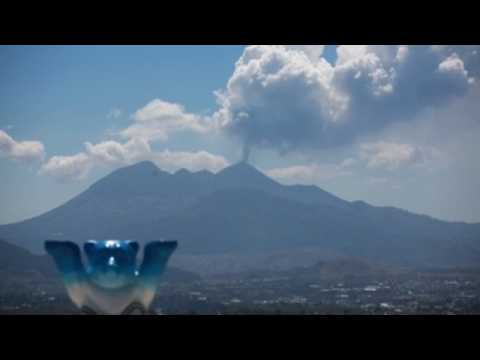 Guatemala's Pacaya volcano sends ash columns 3,200 meters into the air