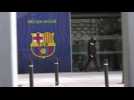 Police search FC Barcelona headquarters