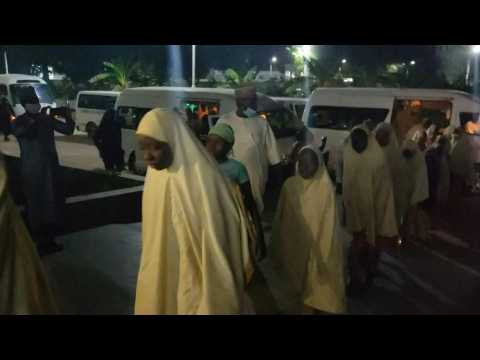 Kidnapped Nigerian students released, arrive at government premises