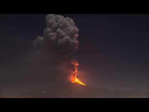 Mount Etna, Europe's most active volcano, erupts seven times in two weeks