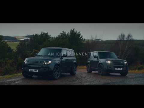 New Land Rover Defender V8 Reveal film