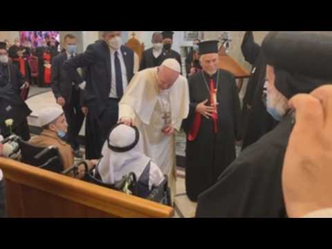 Pope Francis visits Qaraqosh