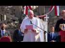 Pope Francis prays for 'victims of war' in Mosul