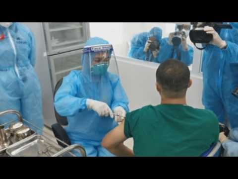 Vietnam begins Covid-19 vaccination drive