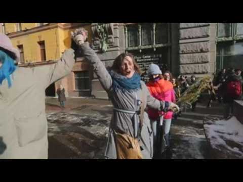 St Petersburg marks International Women's Day