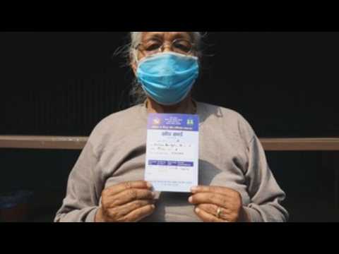 Nepal starts Covid-19 vaccination campaign