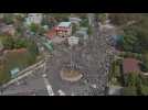 Myanmar: Aerial images of anti-coup protesters on streets