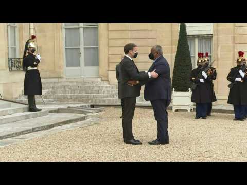 France's Macron meets with Djibouti president at Elysée Palace