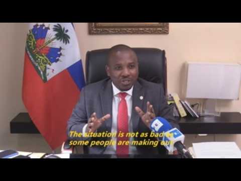 The country's situation is under control, Haiti’s foreign affairs chief says