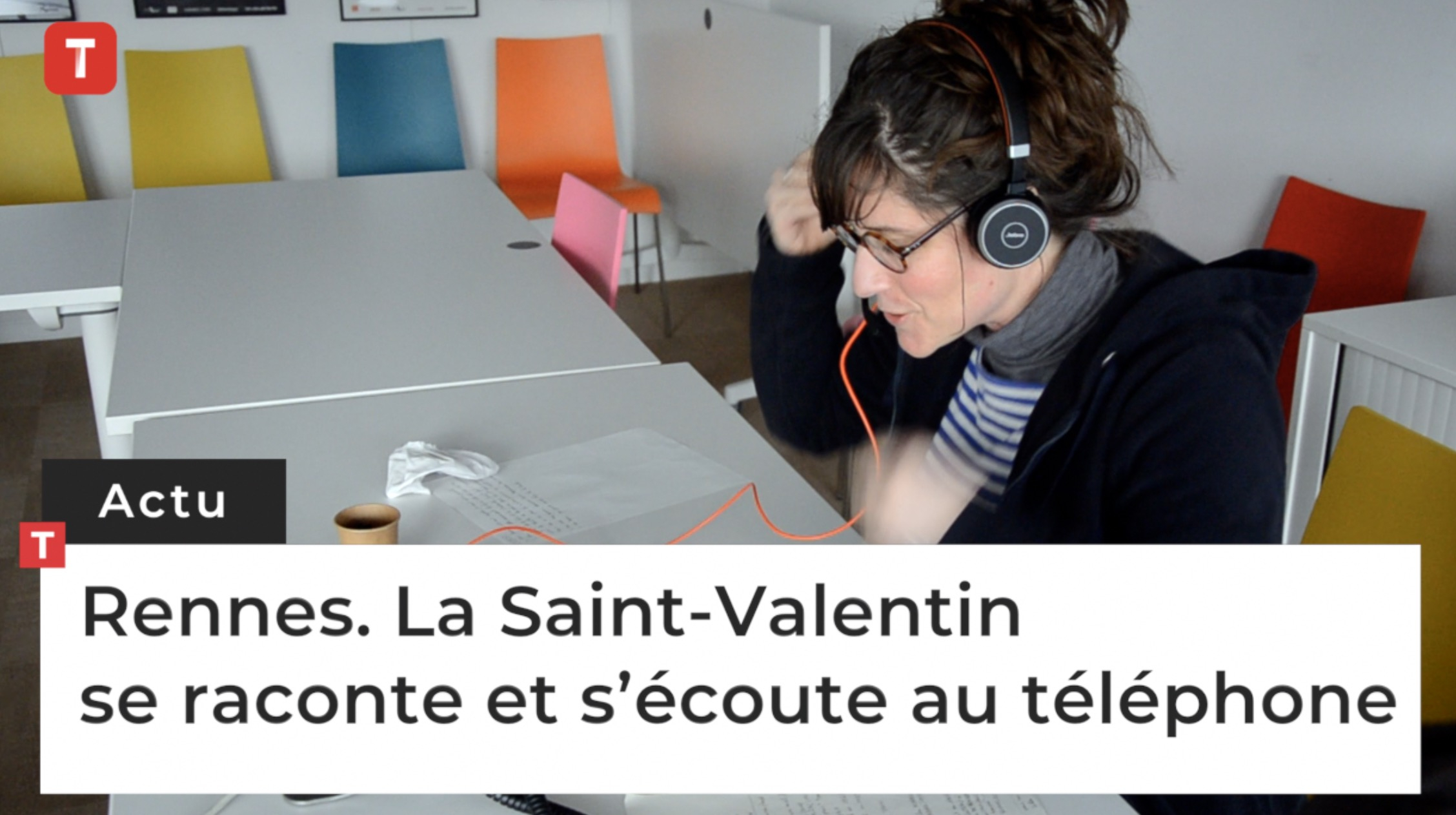 Rennes. La Saint-Valentin se raconte et s’écoute au téléphone (Le Télégramme)