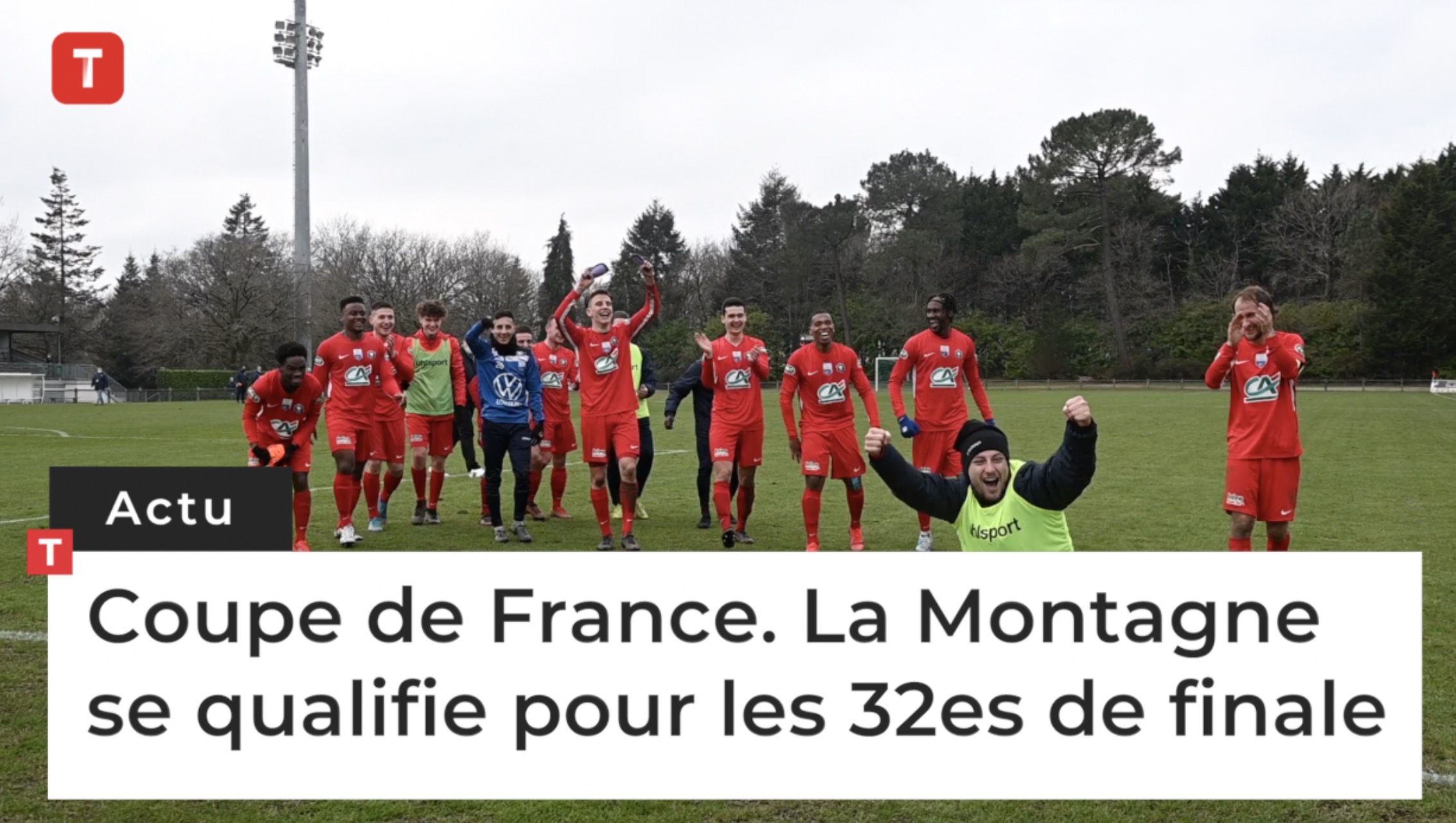 Coupe de France. La Montagne se qualifie pour les 32es de finale (Le Télégramme)