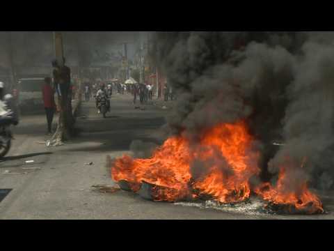 Clashes erupt as protesters denounce Haiti President Moise