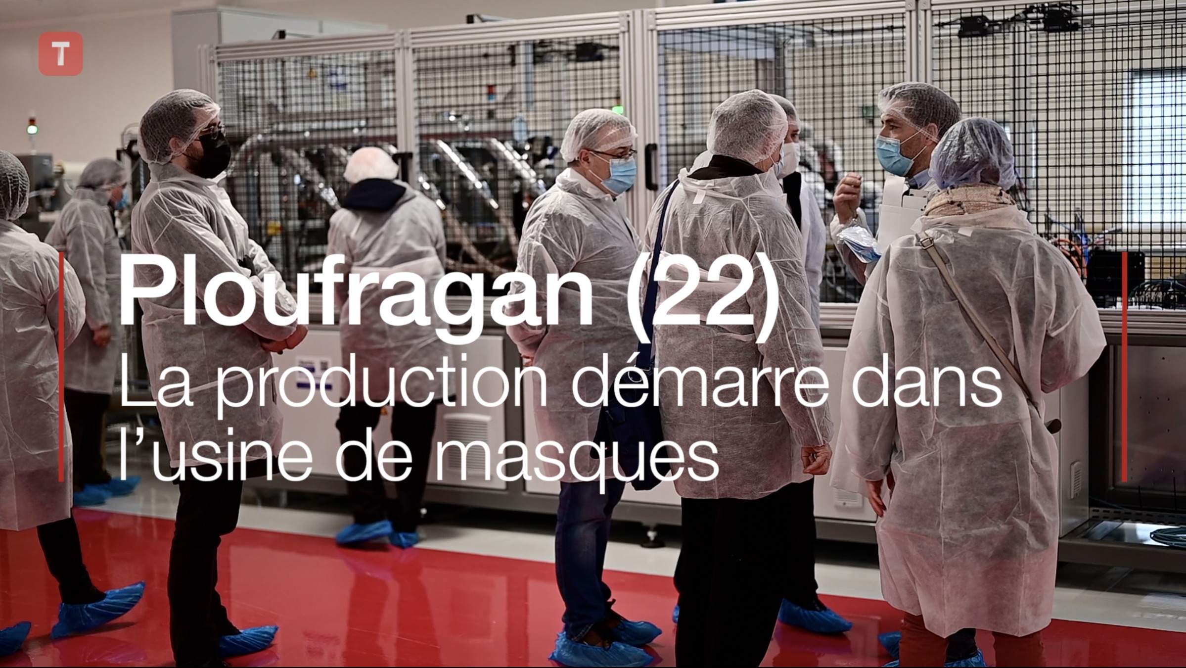 Ploufragan (22). La production démarre dans l’usine de masques (Le Télégramme)