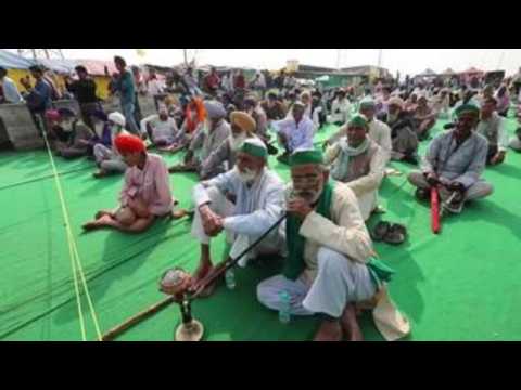 Farmers protests continue in Delhi