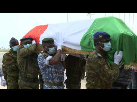 Late Ivory Coast PM's body arrives from Germany