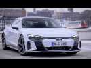 Audi e-tron GT Exterior Design in Suzuka Grey