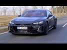 Audi RS e-tron GT in Daytona Grey Driving Video