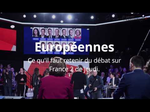 Européennes: que retenir du débat de France 2 ?