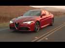 Alfa Romeo Giulia Quadrifoglio Driving Video