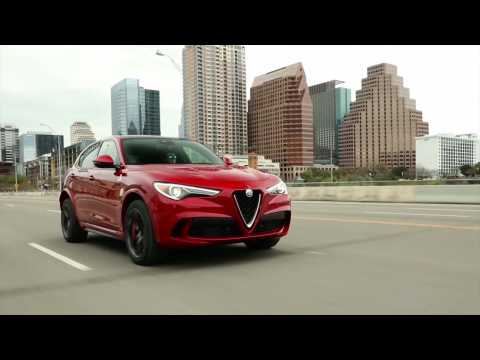 Alfa Romeo Stelvio Quadrifoglio Driving Video