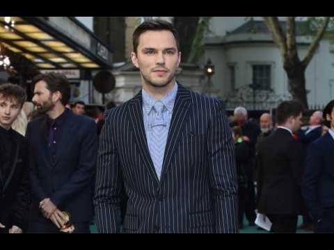 Nicholas Hoult takes up painting