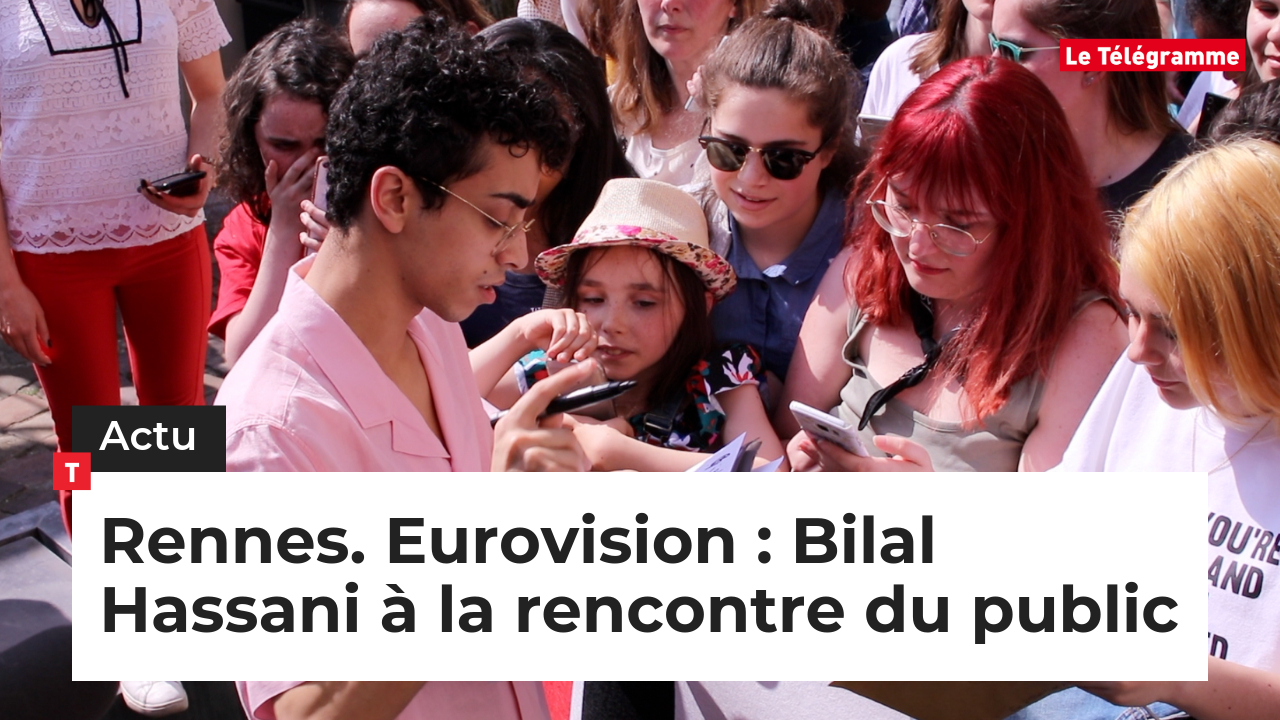 Rennes. Eurovision : Bilal Hassani à la rencontre du public  (Le Télégramme)