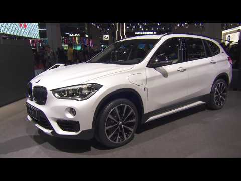 The new BMW X1 xDrive25Le at Auto Shanghai 2019