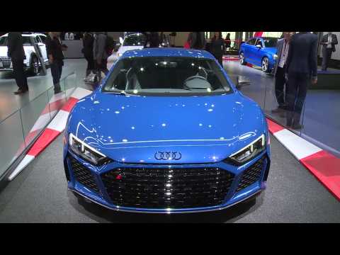 Audi R8 V10 at the 2019 NY International Auto Show