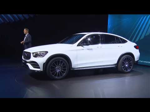 World Premiere Mercedes-Benz GLC Coupe at the 2019 NYIAS