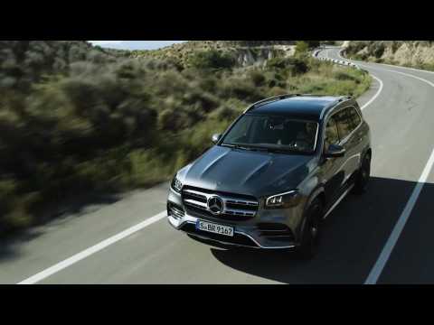 The new Mercedes-Benz GLS AMG Line Driving Video