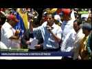 Venezuela's Guaido addresses thousands in Caracas