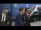 Chinese Prime Minister arrives at EU-China summit