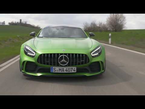 Mercedes-AMG GT R in Green hell magno Driving Video