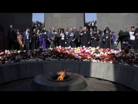 Armenians mark 104th genocide anniversary