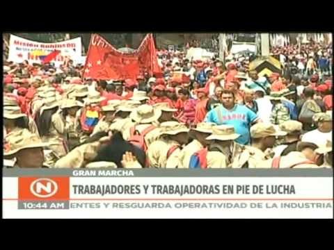 Thousands gather in Venezuela in support of President Maduro