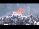 Venezuelan opposition protesters clash with security forces