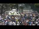 Military vehicle rushes through opposition crowd - Label : AFPTV - First images - Category : News
