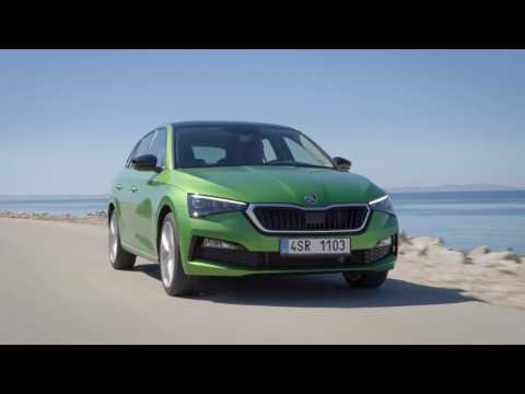 The new Skoda Scala in Green Driving Video