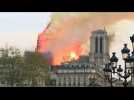 The spire of Notre-Dame collapses before the eyes of onlookers - Label : AFPTV - First images - Category : News