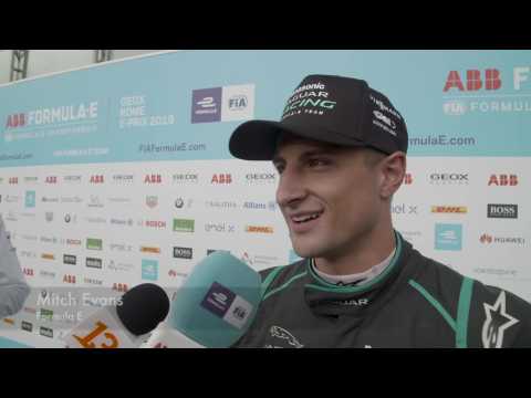 Formula E GEOX Rome E-Prix Mitch Evans Reaction