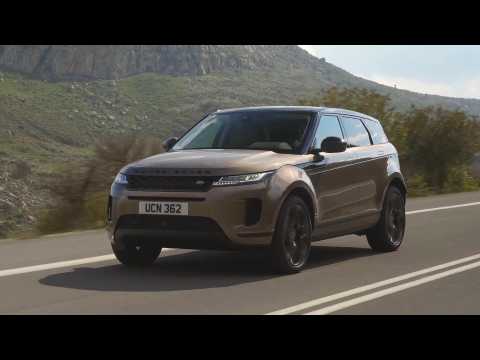 New Range Rover Evoque S derivative in Kaikoura Stone Driving Video