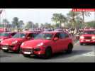 Vid�o Qatar. La police d�file en Porsche Cayenne