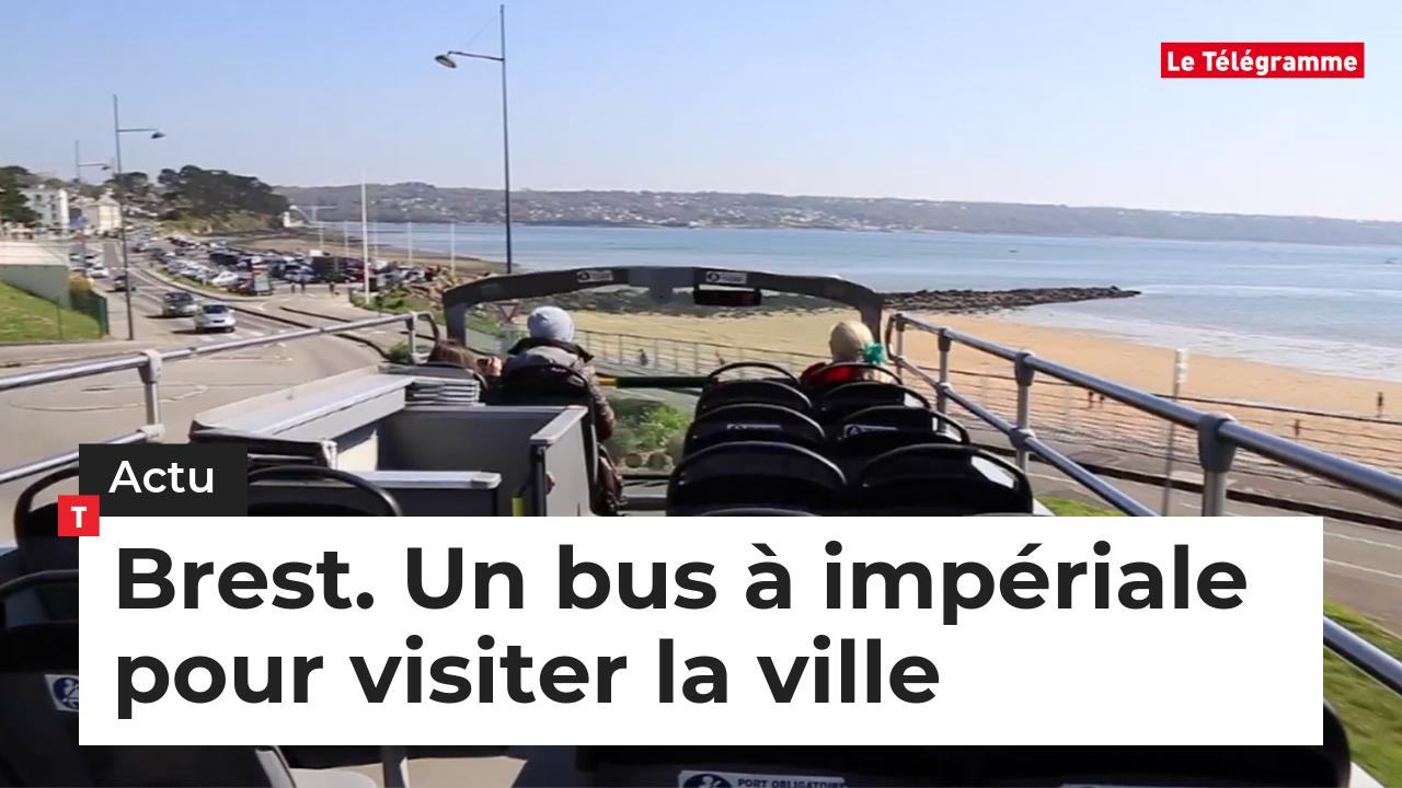 Brest. Un bus à impériale pour visiter la ville (Le Télégramme)